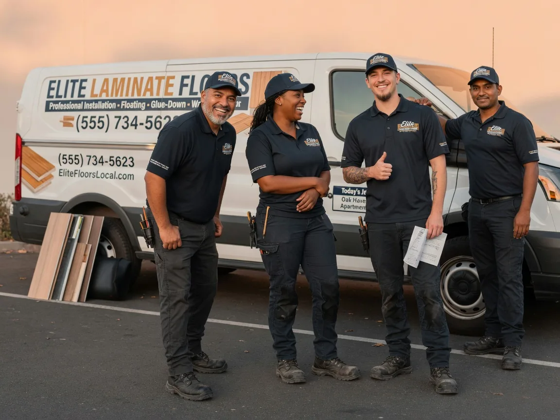 Laminate flooring installation company in Brookfield, VT